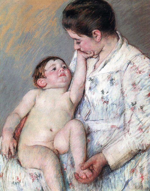 Mary Cassatt The Caress France oil painting art